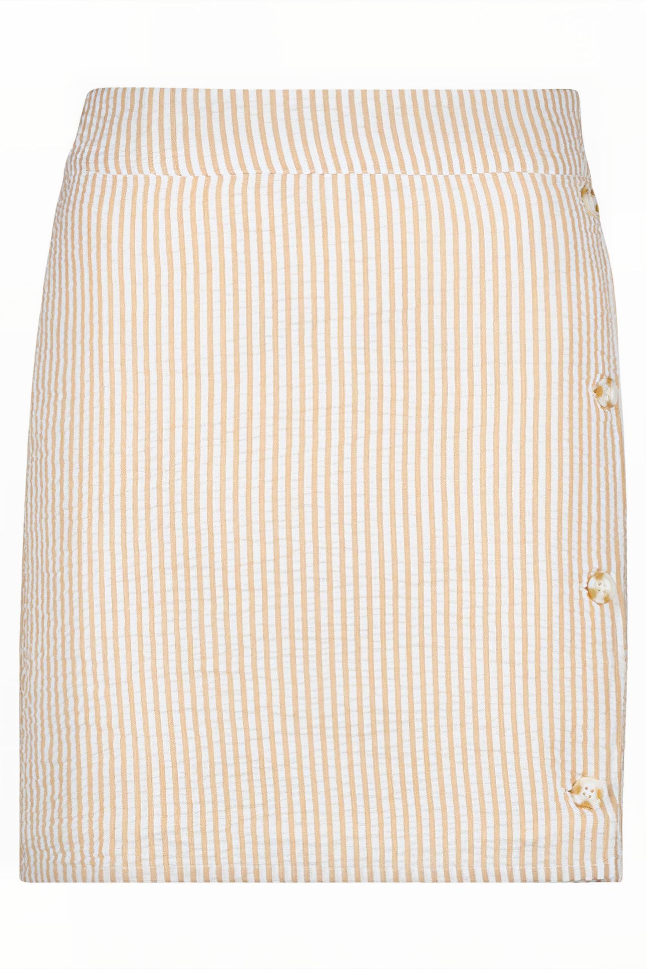 YVETTE SKIRT SANDALWOOD STRIPE 1