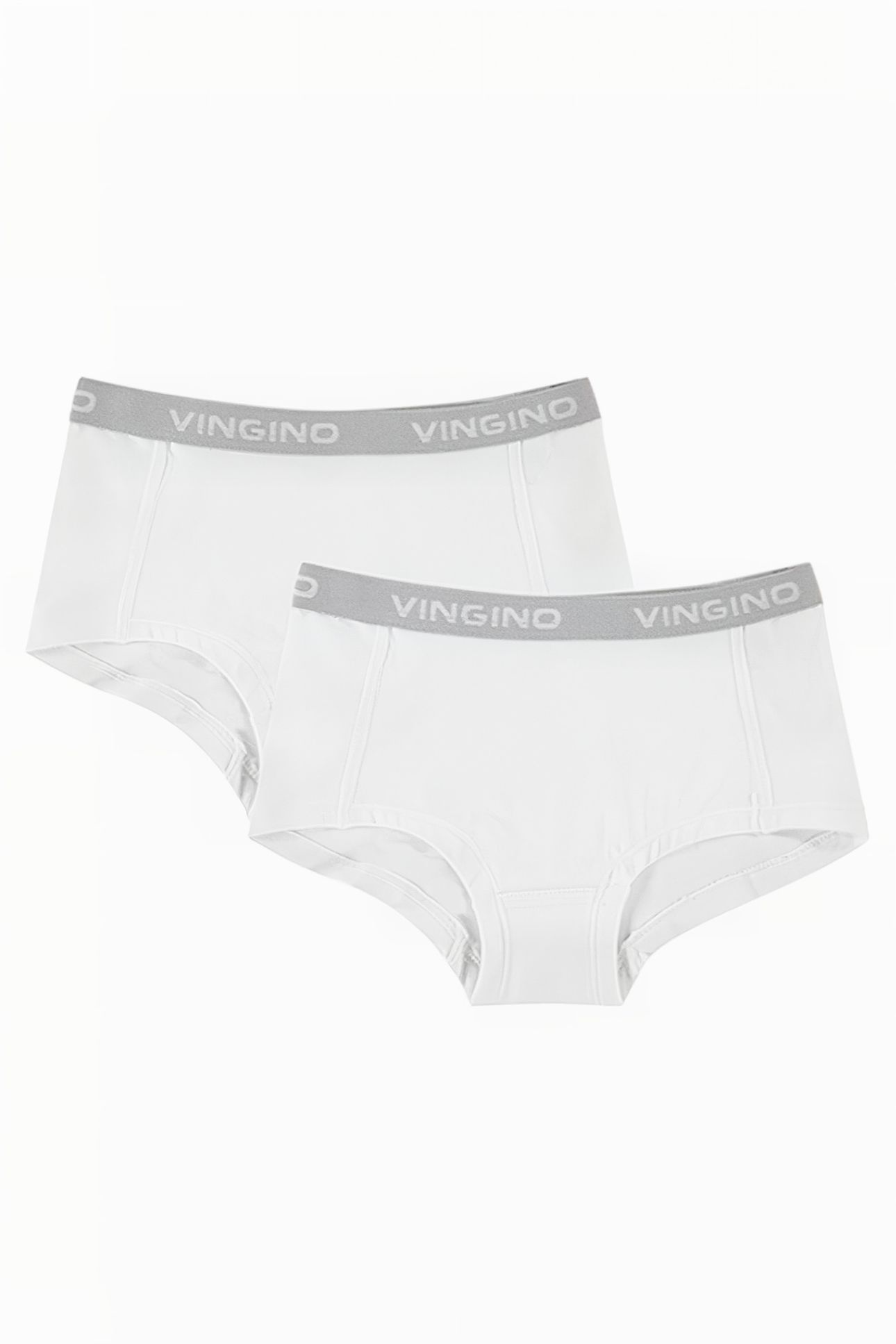 UNDER PANTS GIRLS 2-PACK REAL WHITE 1