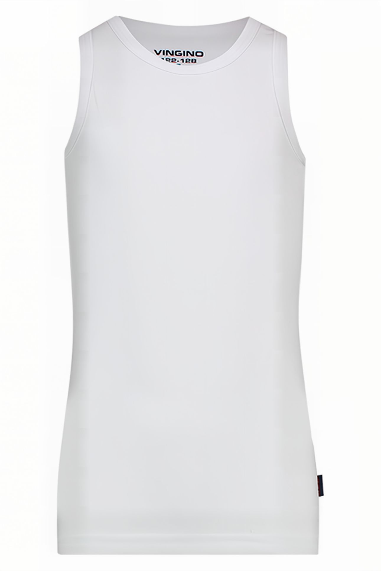 SINGLET BOYS REAL WHITE 1