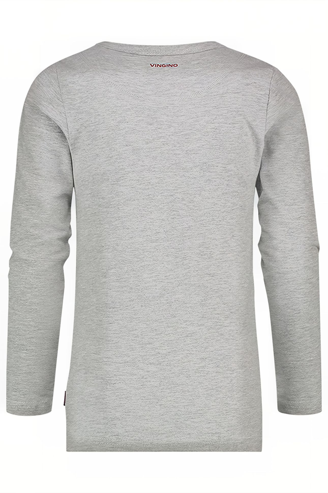 LONG SLEEVES CREW NECK TS BOYS GREY MELE 2