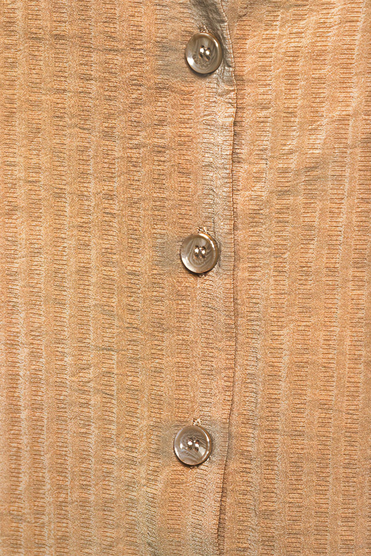 NORELL STRUCTURED SHIRT L/S FADED SAND 6