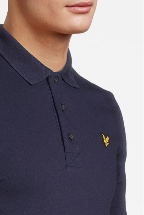 LS POLO SHIRT NAVY 4