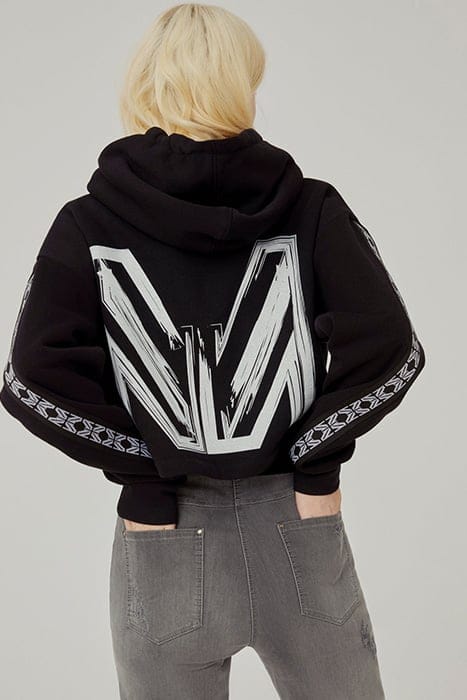 CROPPED SWEATSHIRT LOGOTAPE BLACK 2