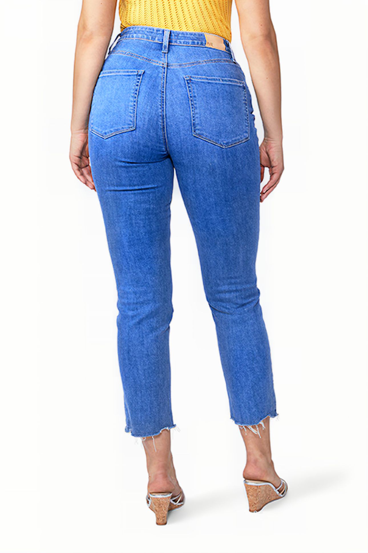 ACCENT SEINE W/ RAGGED FRAY HEM 2
