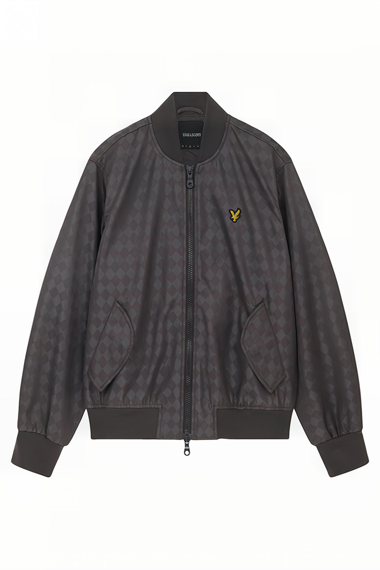 BALLOON SLEEVE SATEEN BOMBER GUNMETAL 5