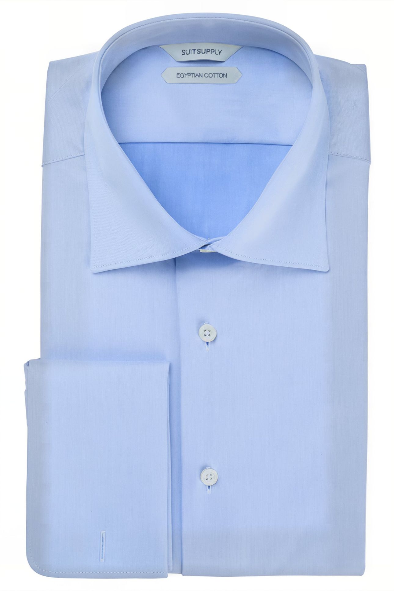 Light Blue Twill Slim Fit Shirt 1