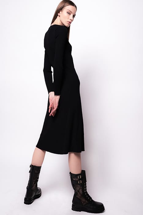 MANRESA ABITO COSTINA CREPE BLACK 2