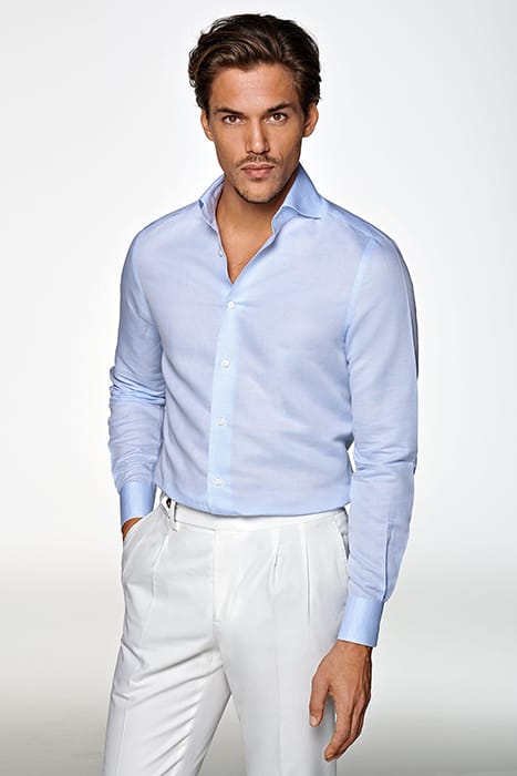LIGHT BLUE EXTRA SLIM FIT SHIRT 1