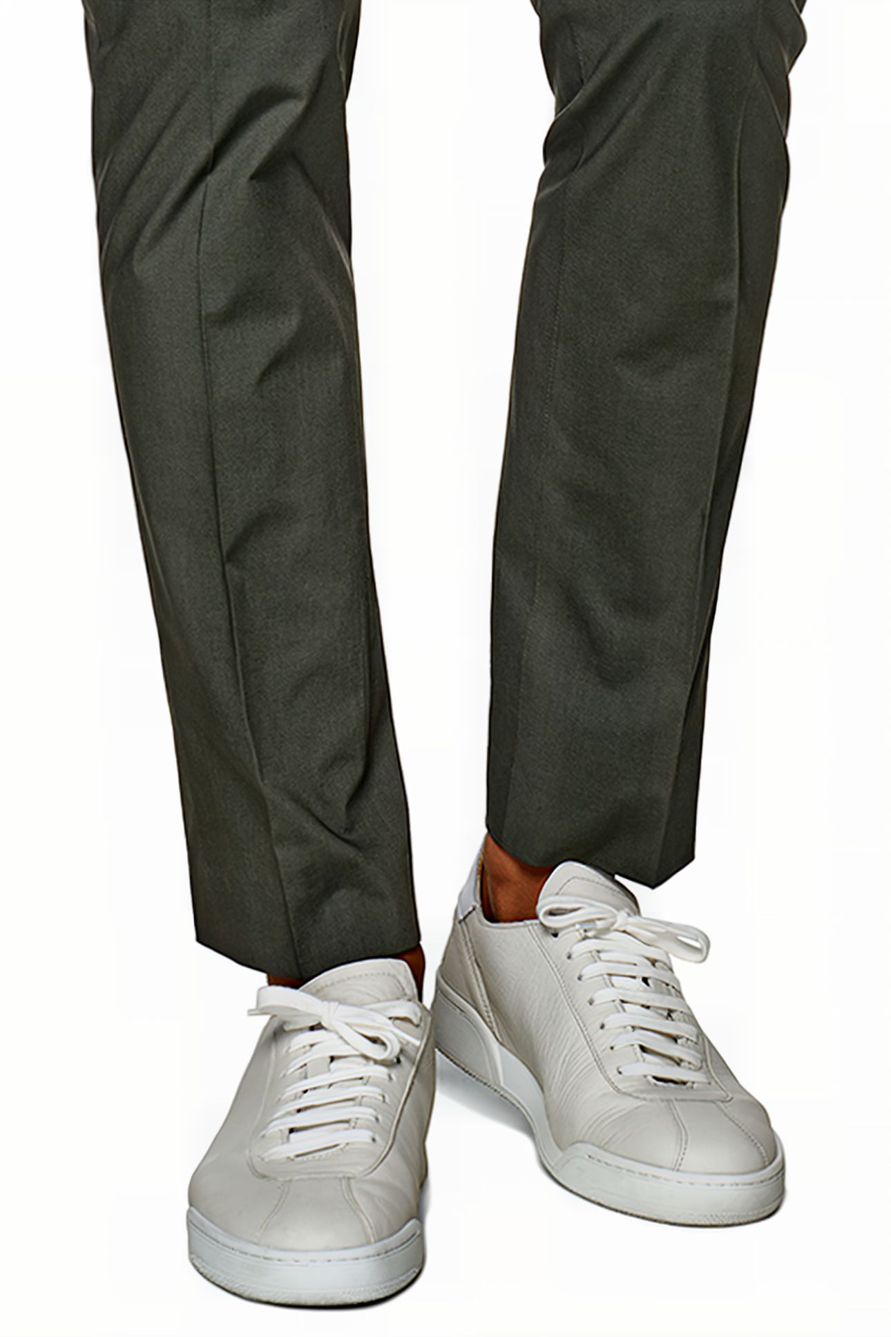 MID GREEN SOHO TROUSERS 7