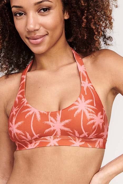 LADIES JOAN BIKINI SET VACATION PALM SPICE ROUTE BROWN 4