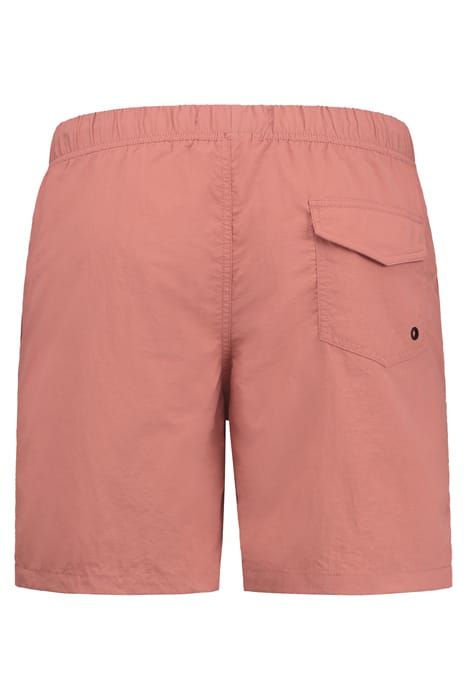 MEN SWIMSHORT NICK NYLON SOLID BRICK DUST PINK 6