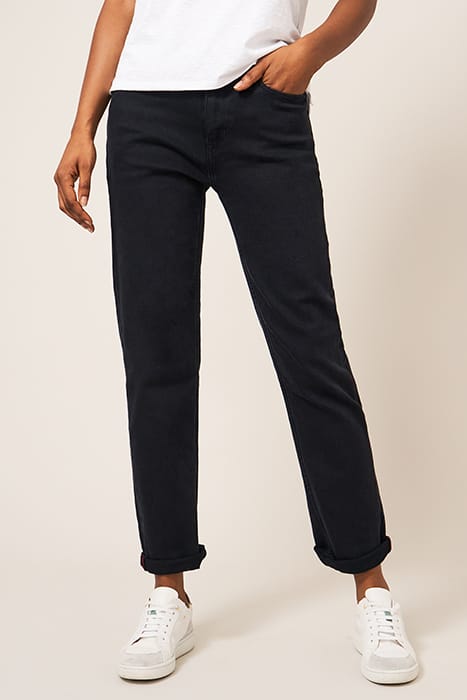 BROOKE STRAIGHT JEAN BLACK DENIM 1