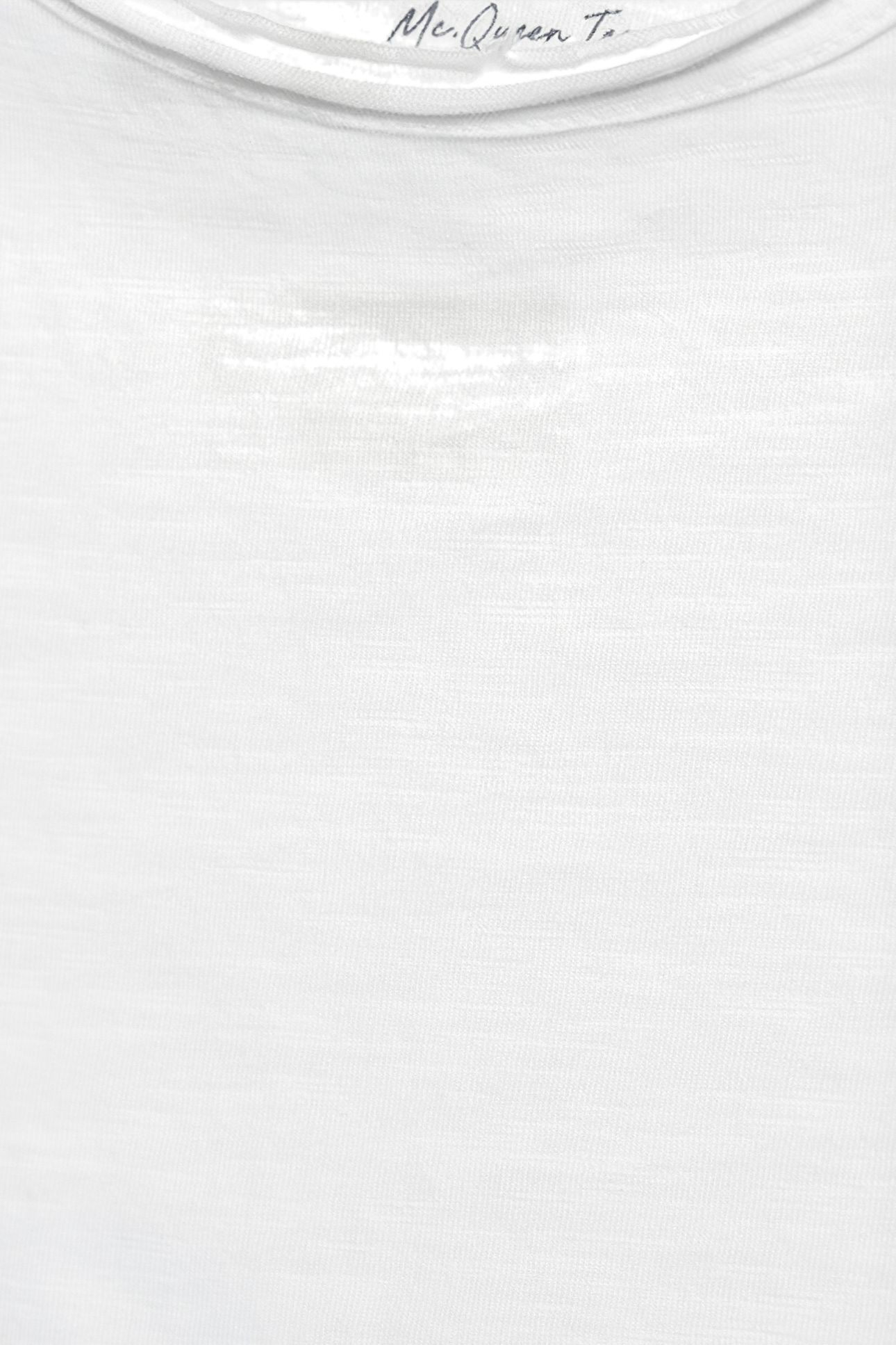 BASIC ROUND NECK TEE SLUB JERSEY WHITE 6