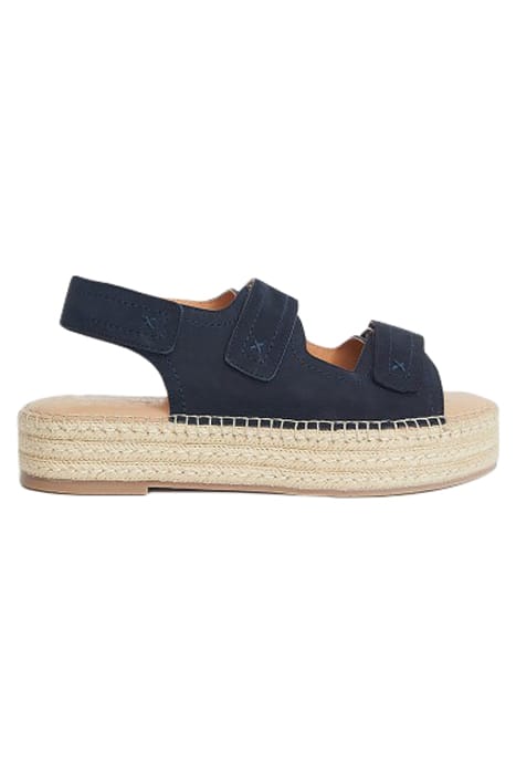 VELCRO ESPADRILLE SANDAL DARK NAVY 1