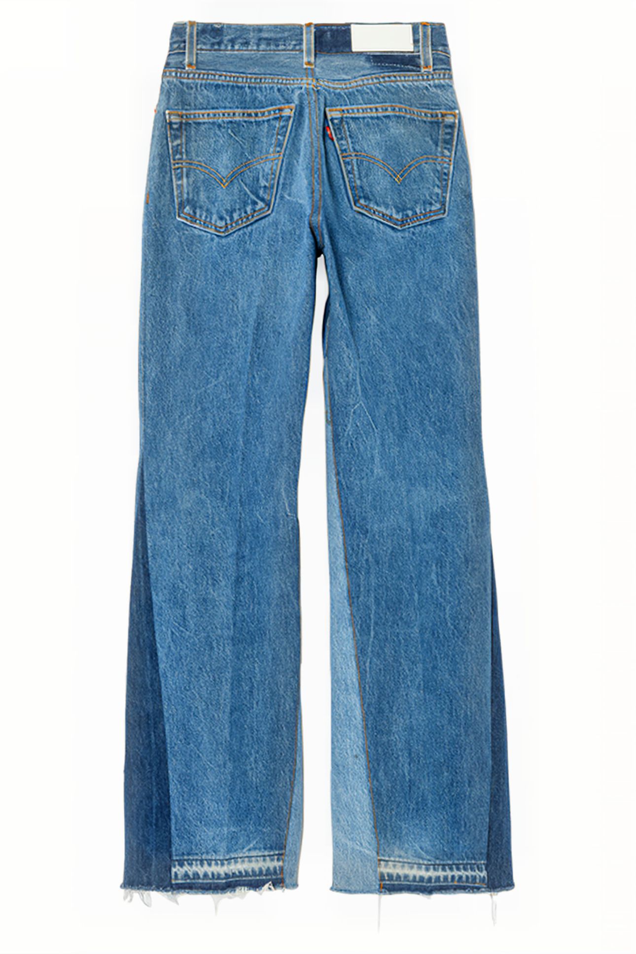 70S ULTRA HIGH RISE WIDE LEG INDIGO 4