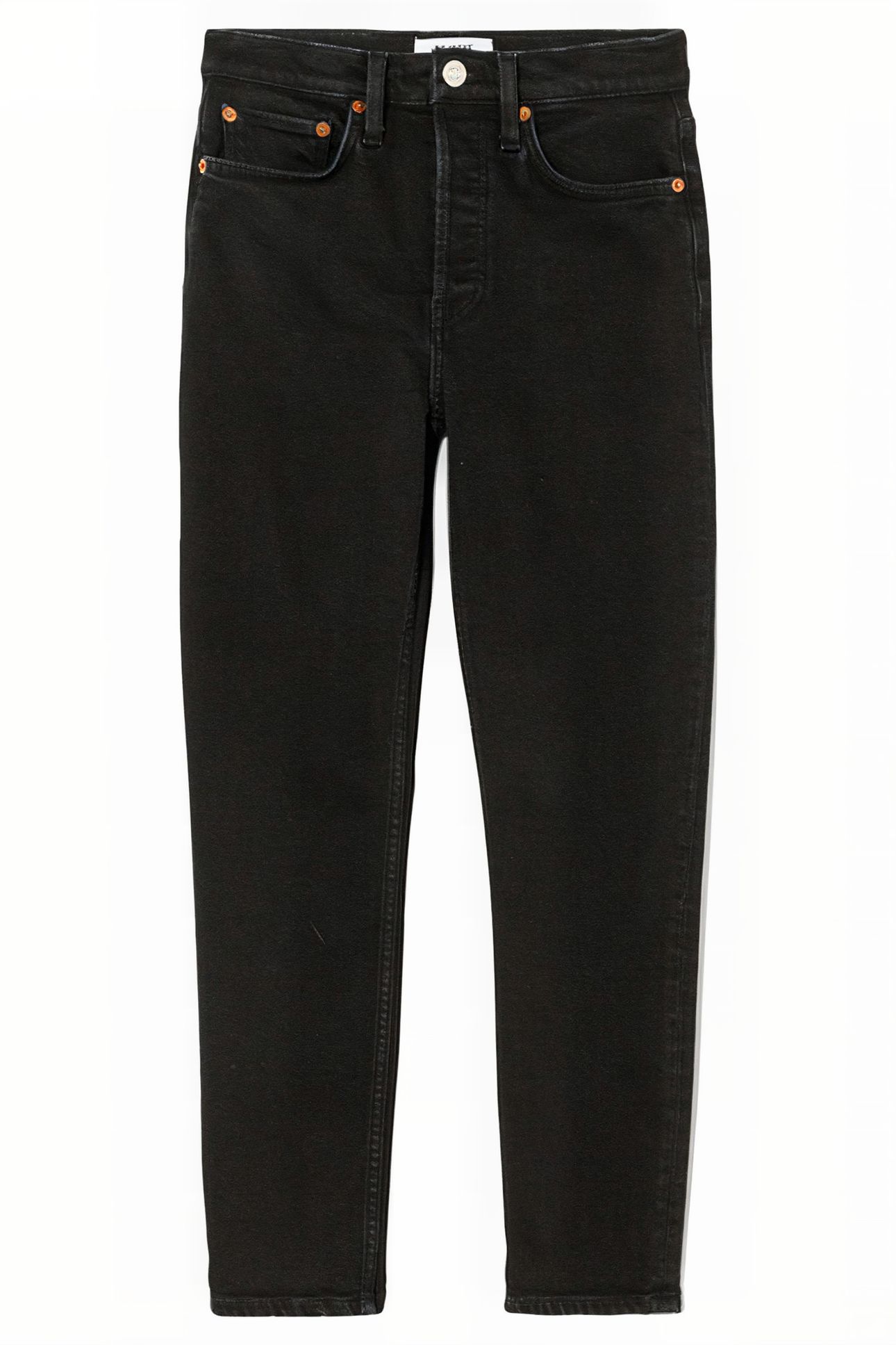 90S HIGH RISE ANKLE CROP NOIR 3