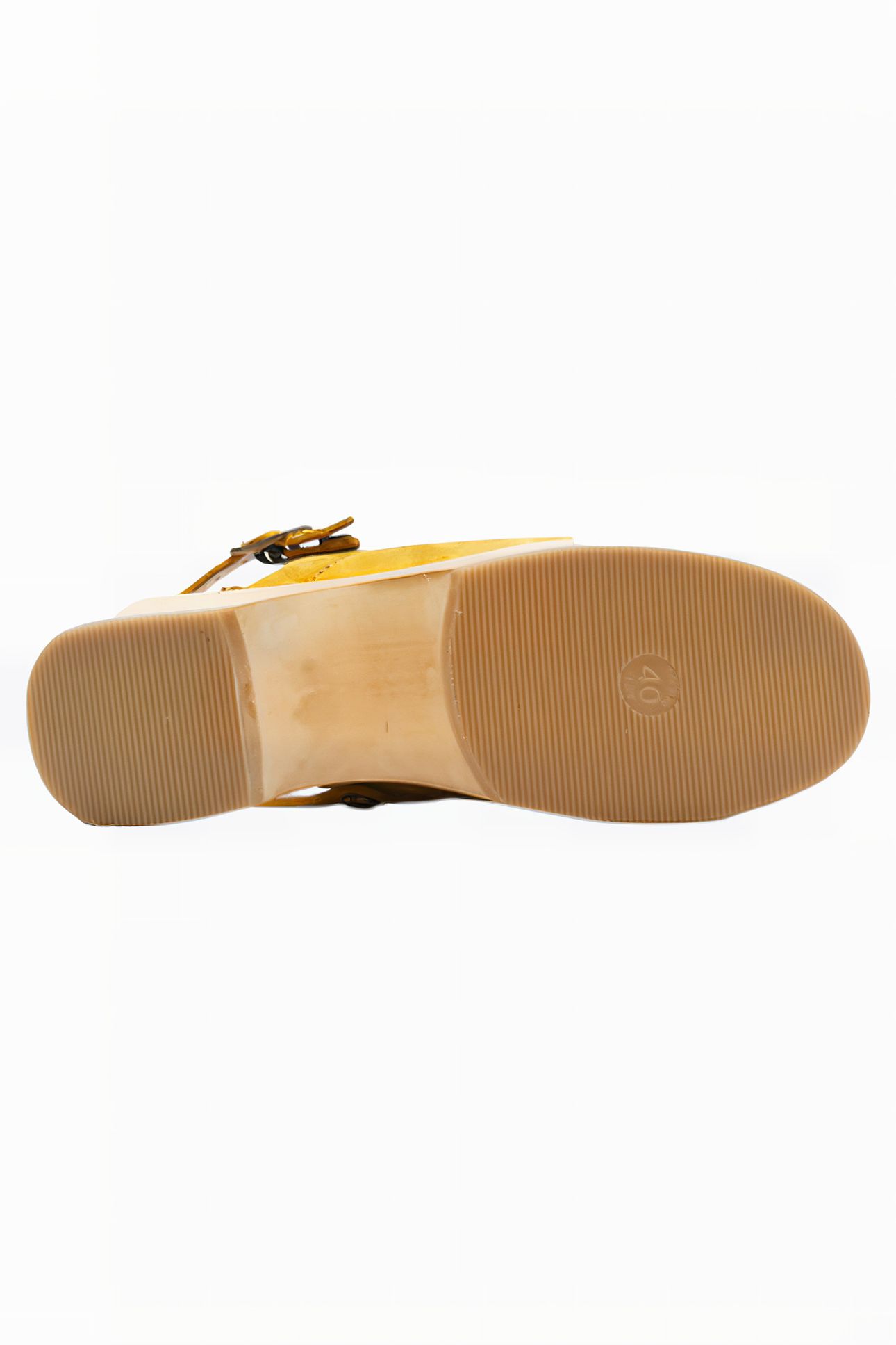 70S CLASSIC CLOG YELLOW SUEDE 5