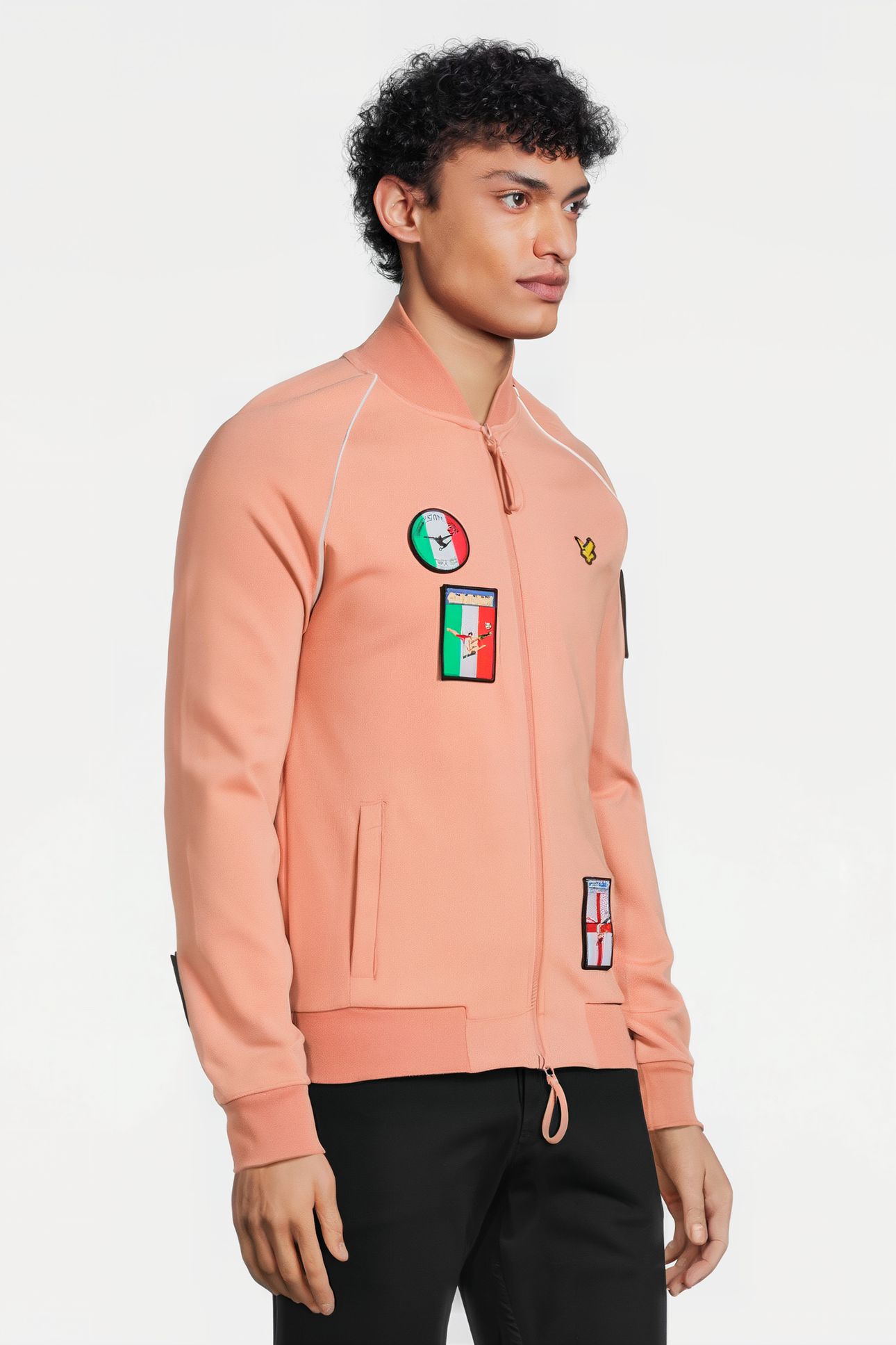 PANINI STICKER TRACKSUIT BOMBER DUSTY PINK 3