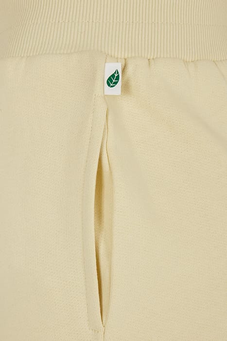 LADIES ORGANIC HIGH WAIST SWEAT PANTS SOFTYELLOW 9