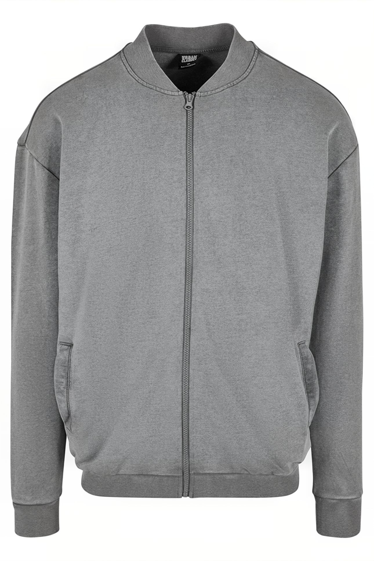 WASHED SWEAT BOMBER DARKSHADOW 1