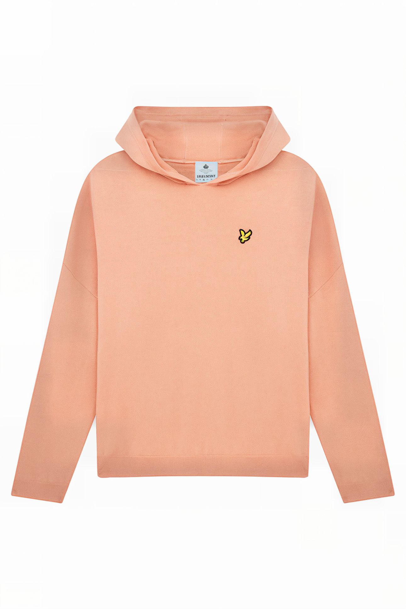 KNITTED HOODIE W795 DUSTY PEACH 5