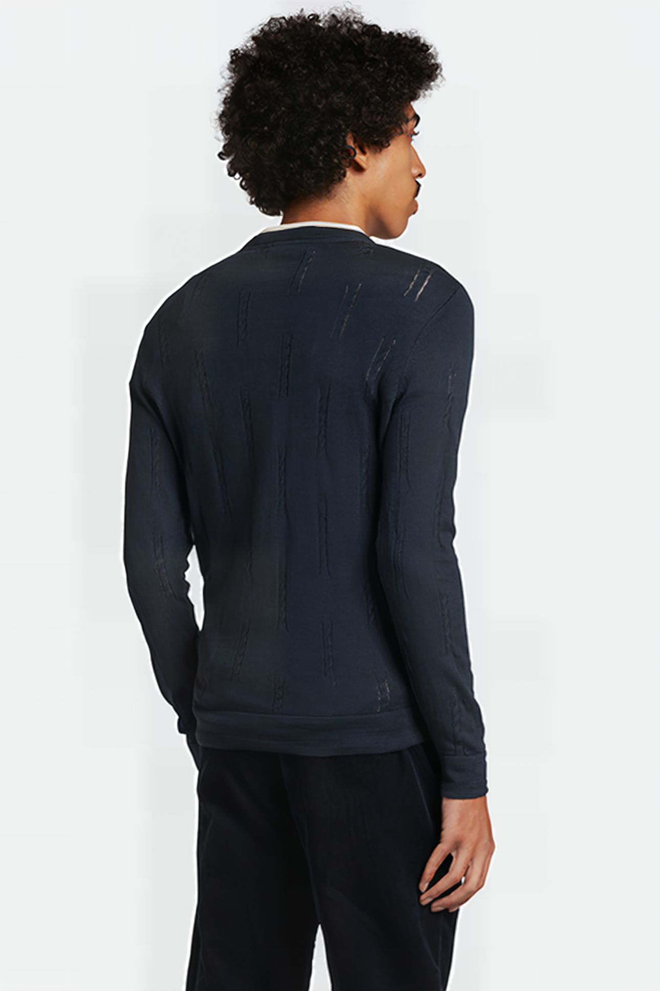 DOT CABLE CREW Z271 DARK NAVY 2