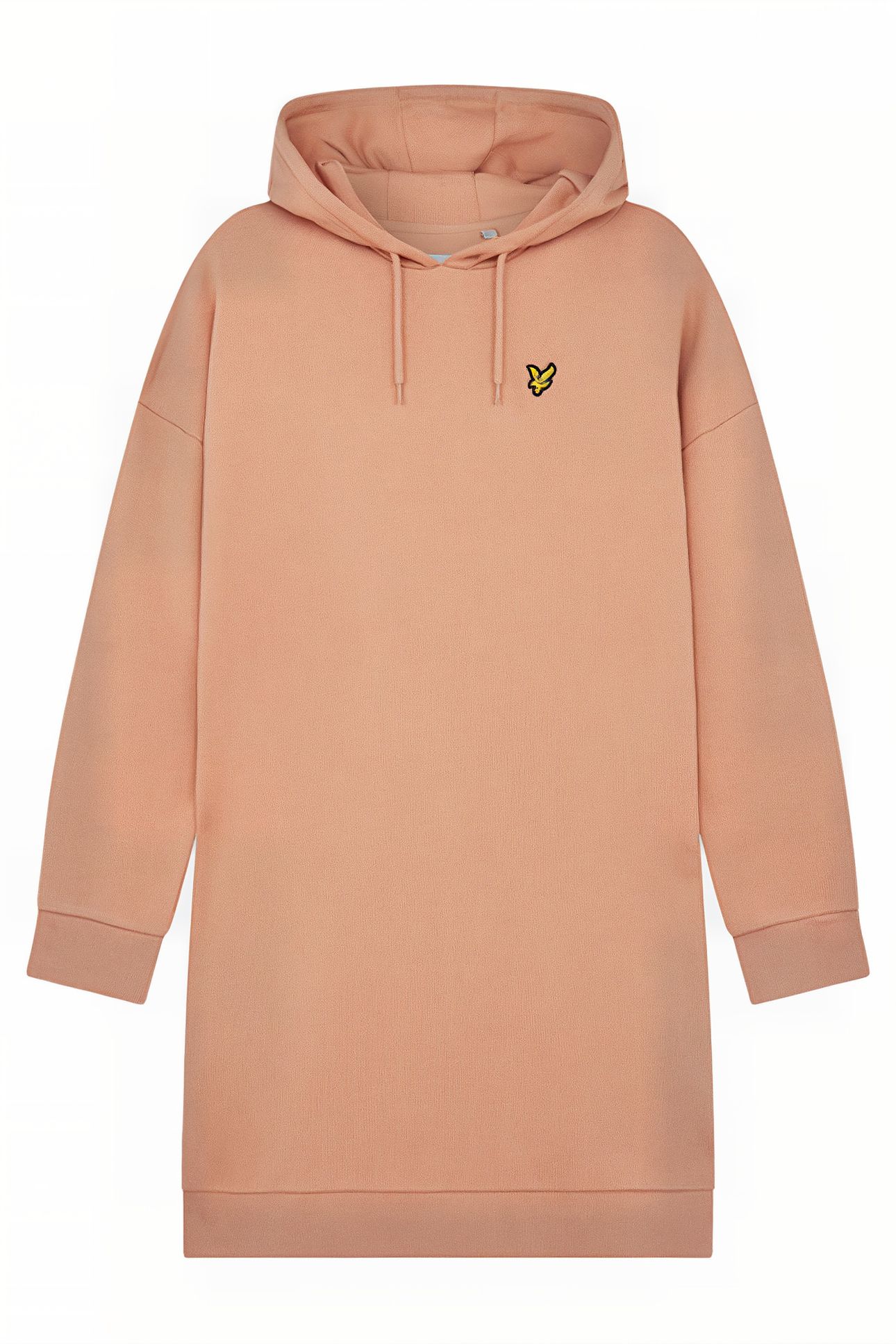 HOODIE DRESS W795 DUSTY PEACH 5
