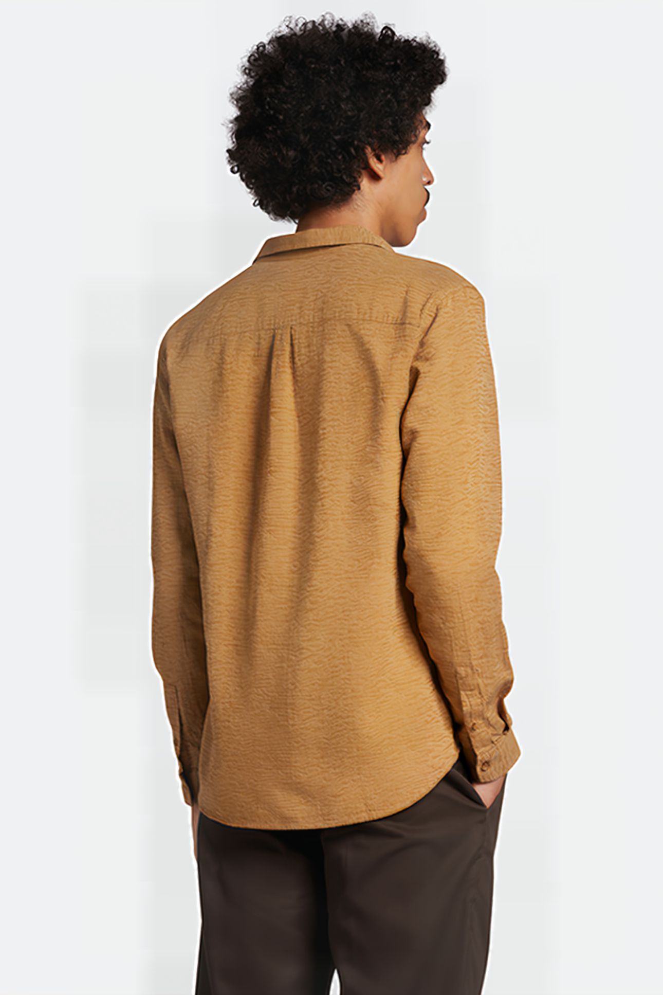 ABSTRACT SHIRT W738 HARNESS BROWN 2