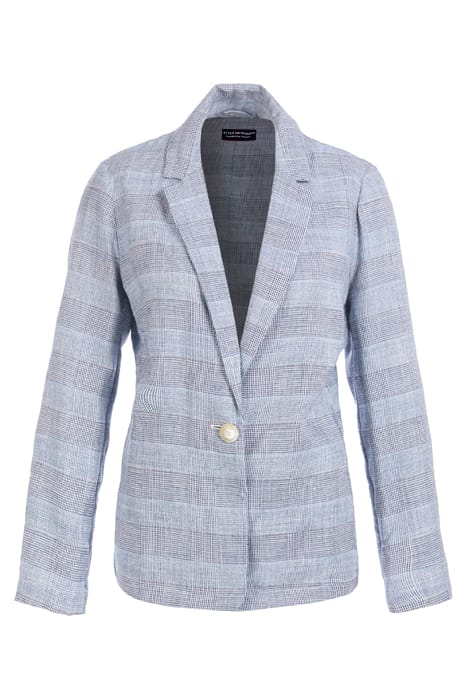 SHIRT BLAZER LS BLUE 1
