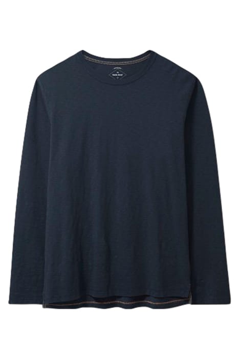 LONG SLEEVE ABERSOCH TEE DARK NAVY 1