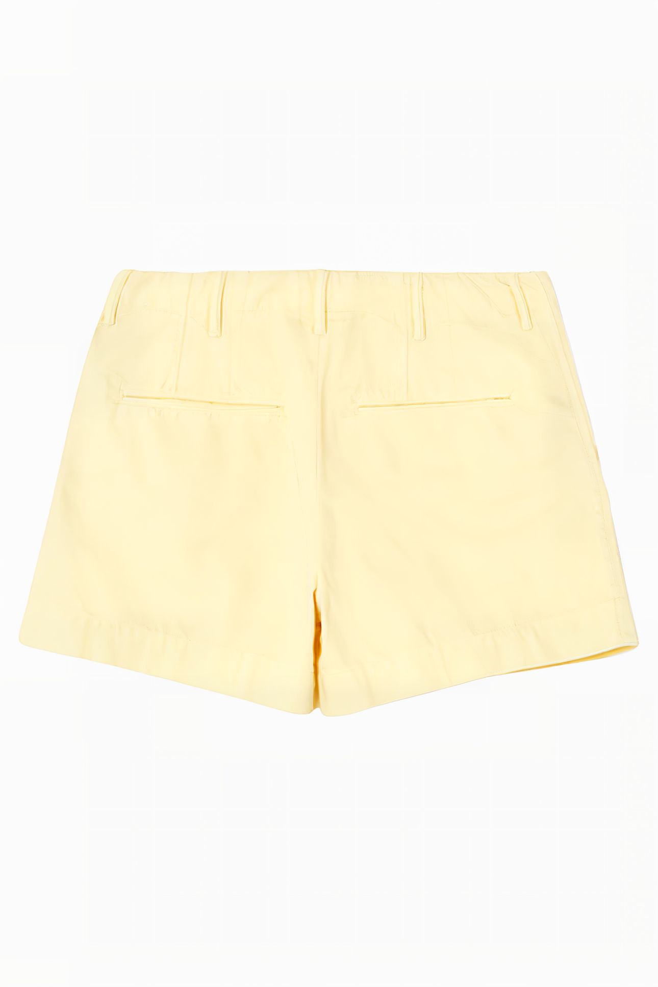 90S TROUSER SHORT WASHED BUTTERCREAM 2