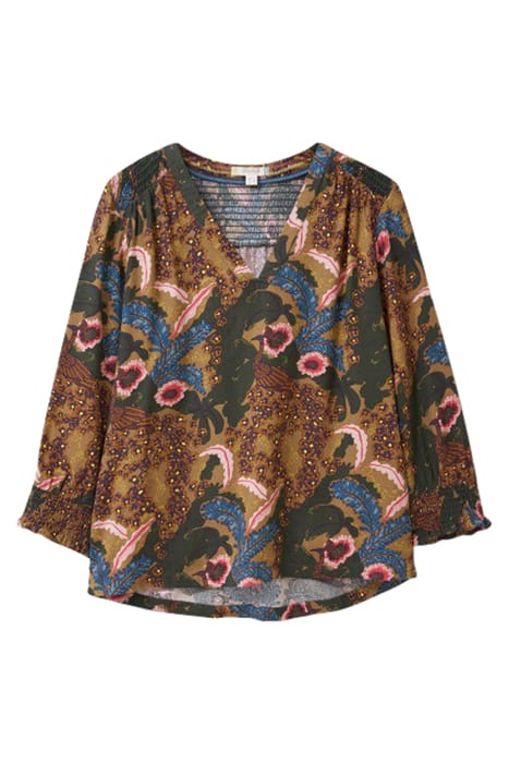 ELISA TOP TEAL 1