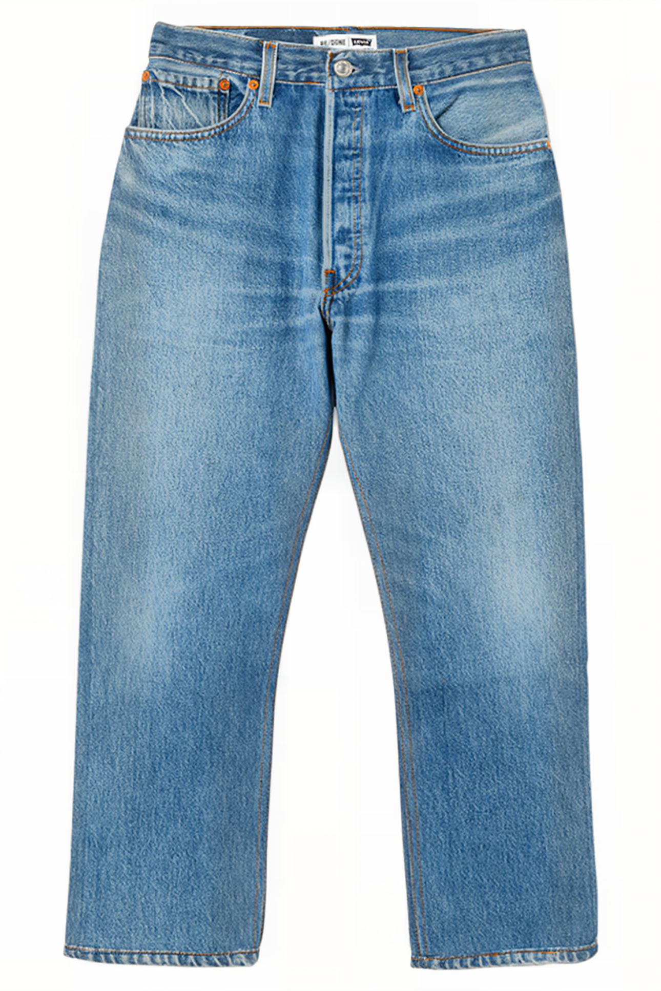 HIGH RISE CROP 24 INSEAM INDIGO 1