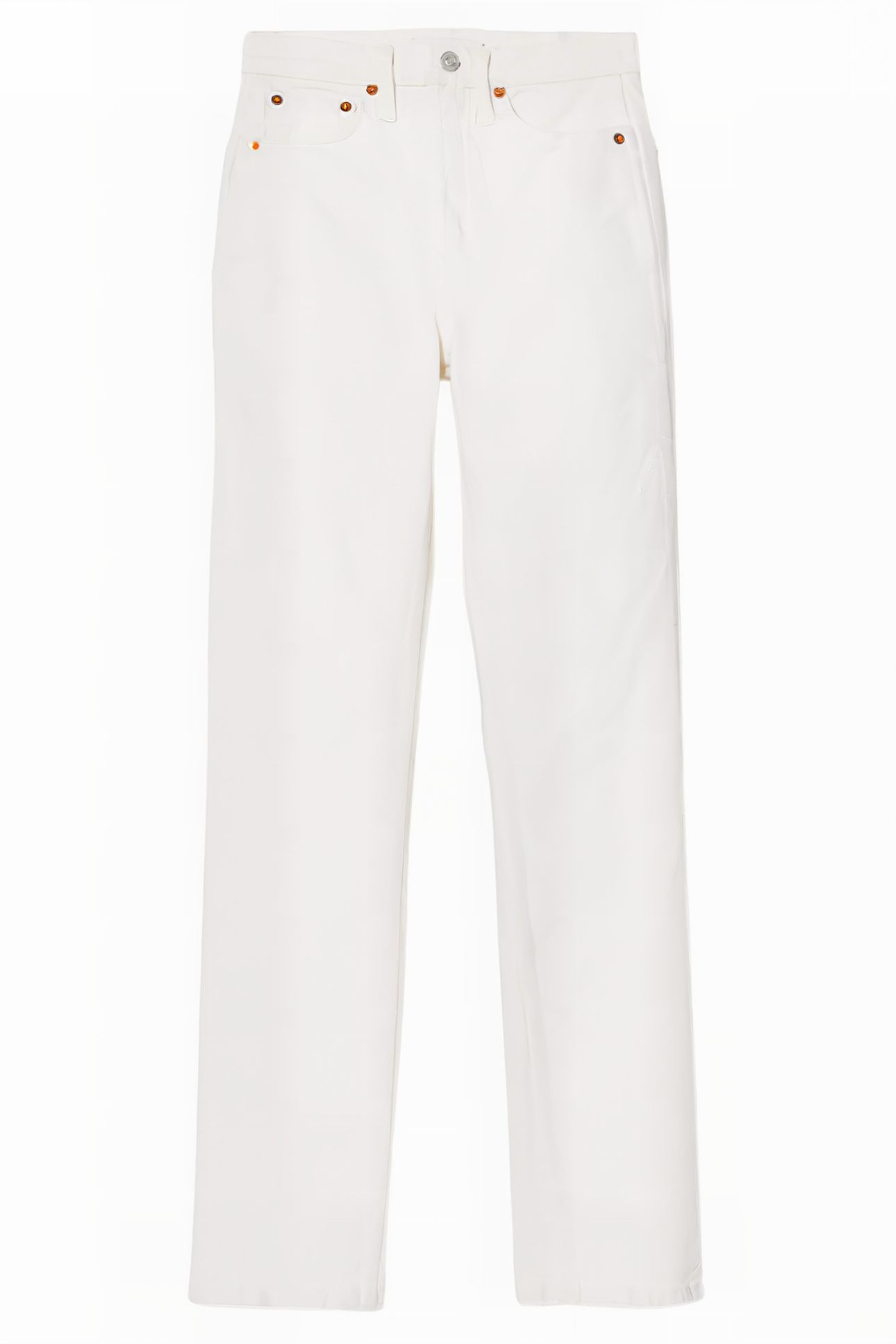 80S SLIM STRAIGHT VINTAGE WHITE 1