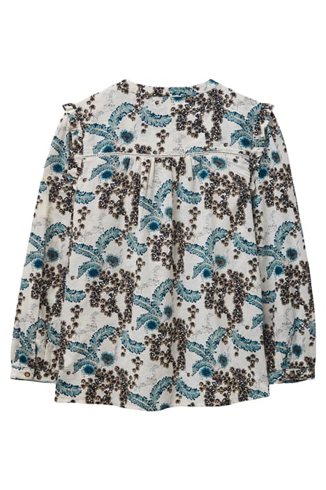FLORINE SHIRT NATURAL MULTI 2