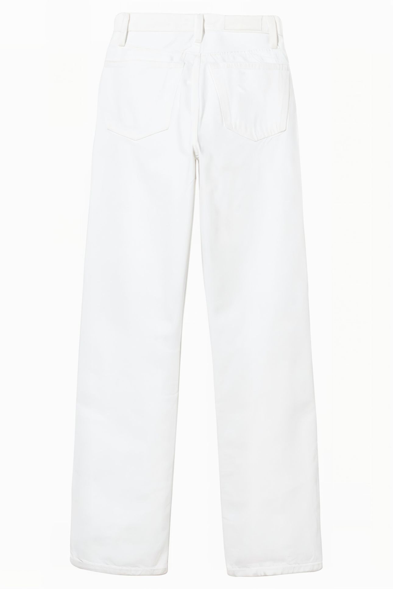 90S HIGH RISE LOOSE WHITE WITH RIPS 4