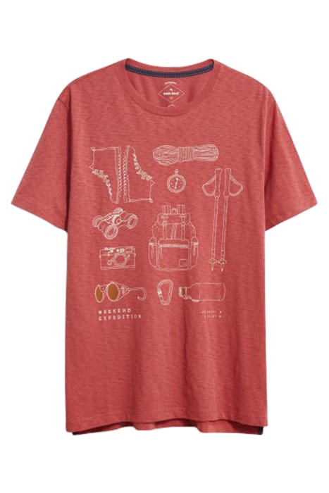 EXPEDITION GRAPHIC TEE MID PINK 1