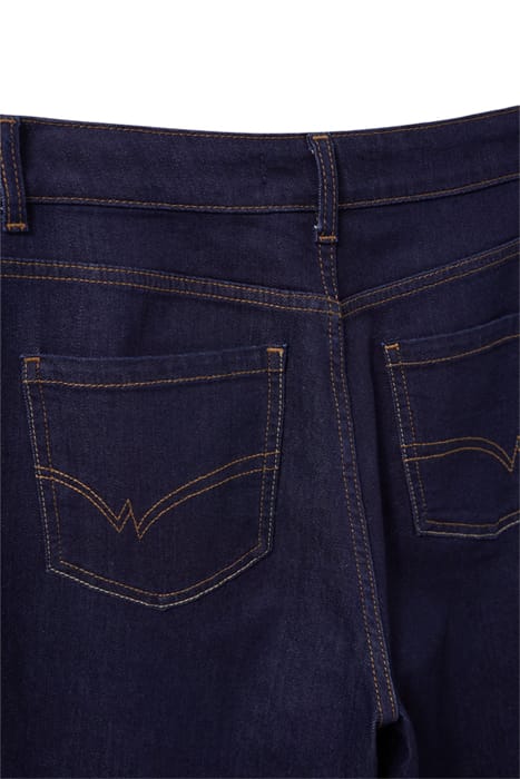 RINSE TWISTED SEAM JEAN DK DENIM 5