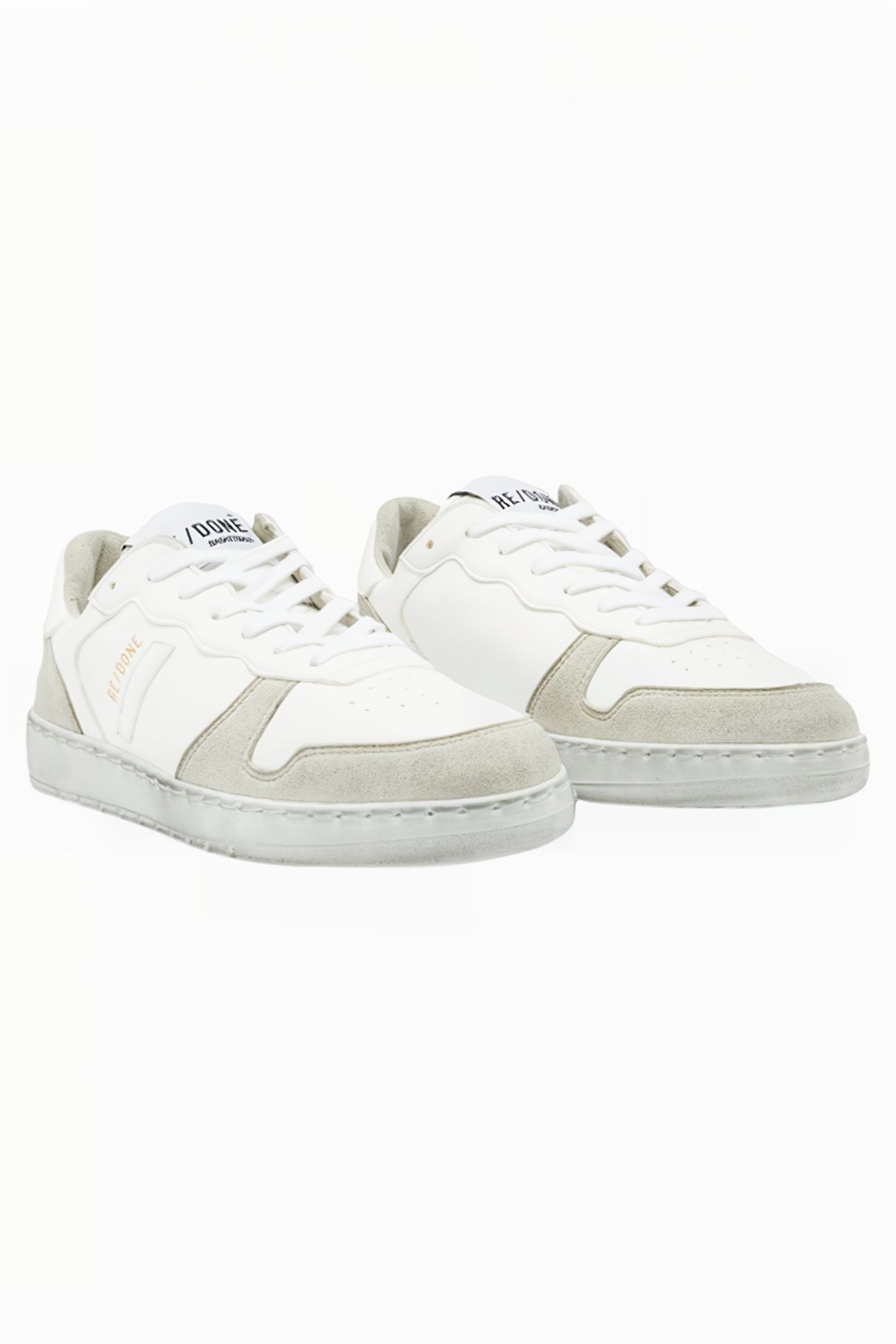 80S BASKETBALL SHOE WHITE&WHITE 2