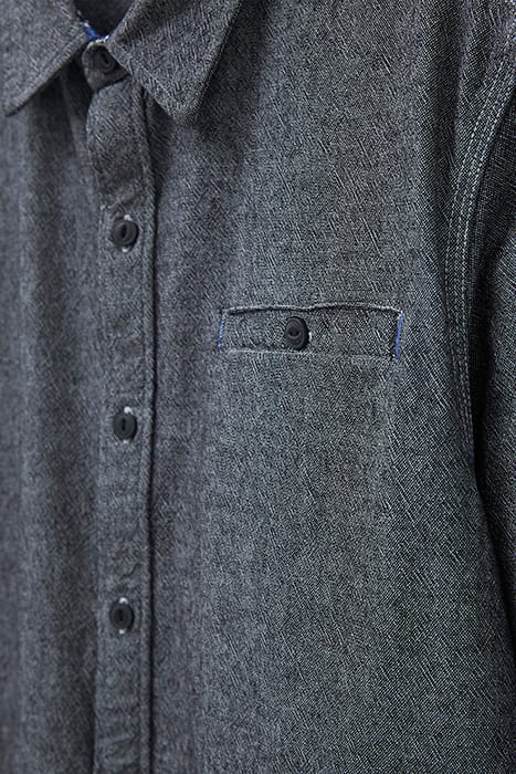 DONOGHUE DENIM SHIRT BLACK DENIM 3