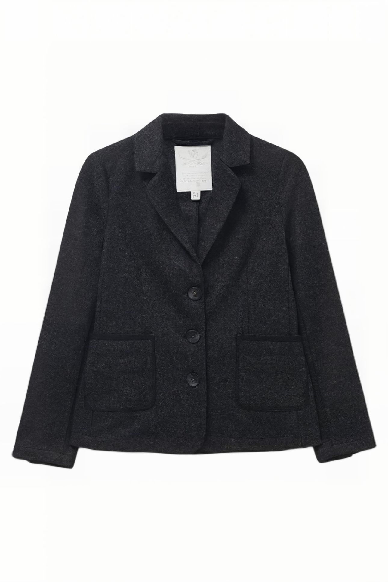 OLIVIA WOOL MIX JERSEY BLAZER GREY 1