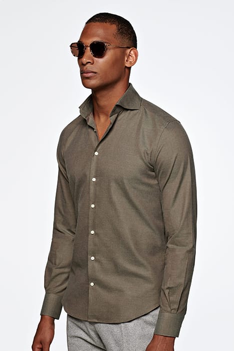 GREEN SLIM FIT SHIRT 1