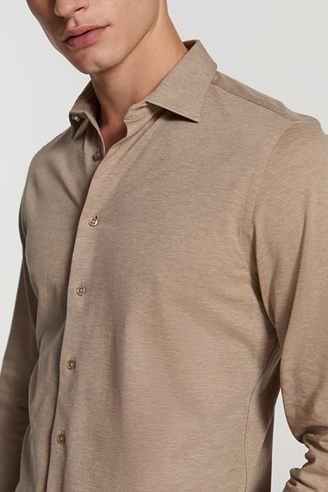 MEN PIQUE SHIRT PABLO LIGHT TAUPE BEIGE 6