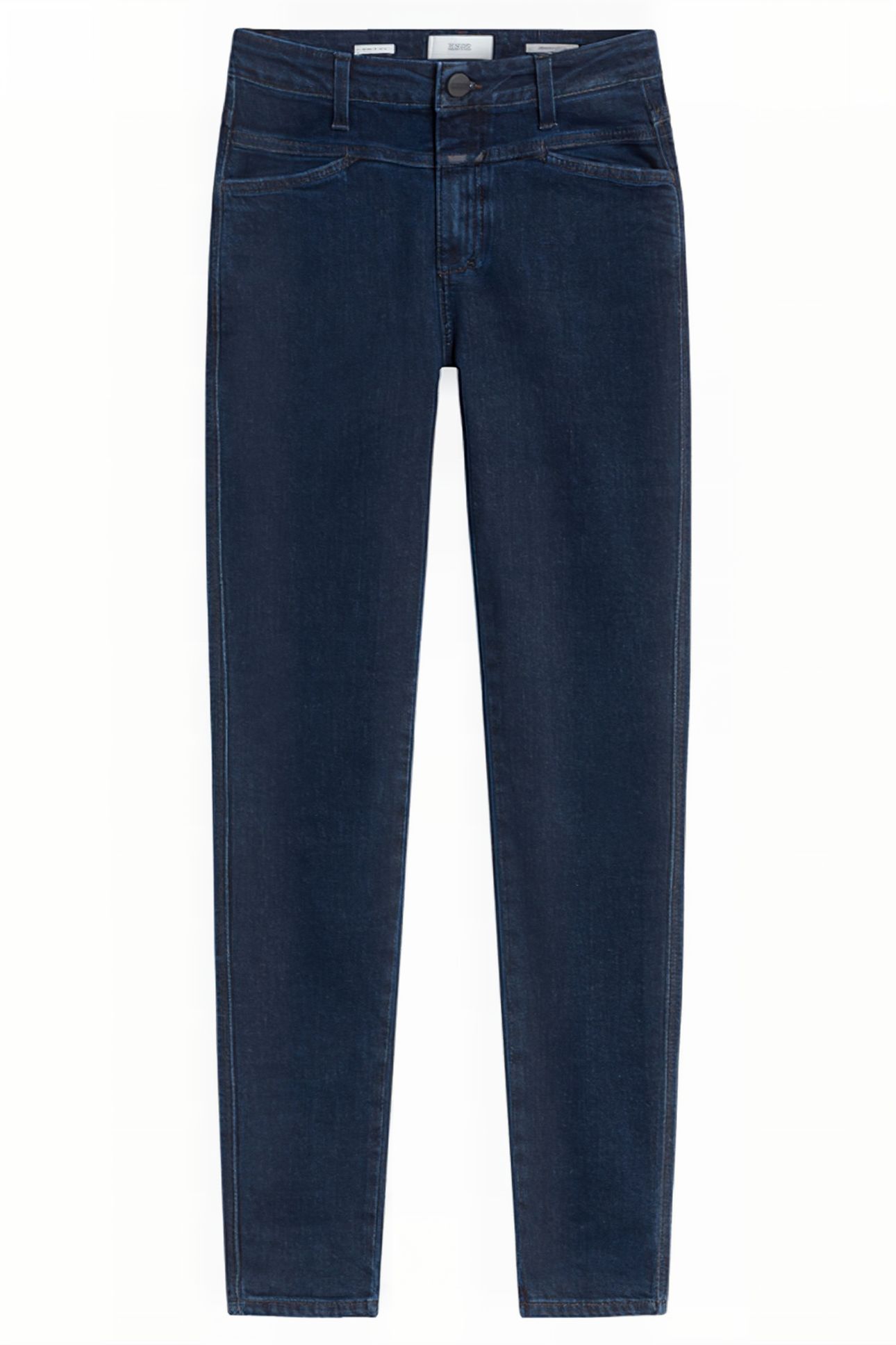 WOMEN SKINNY PUSHER JEANS DARK BLUE 1