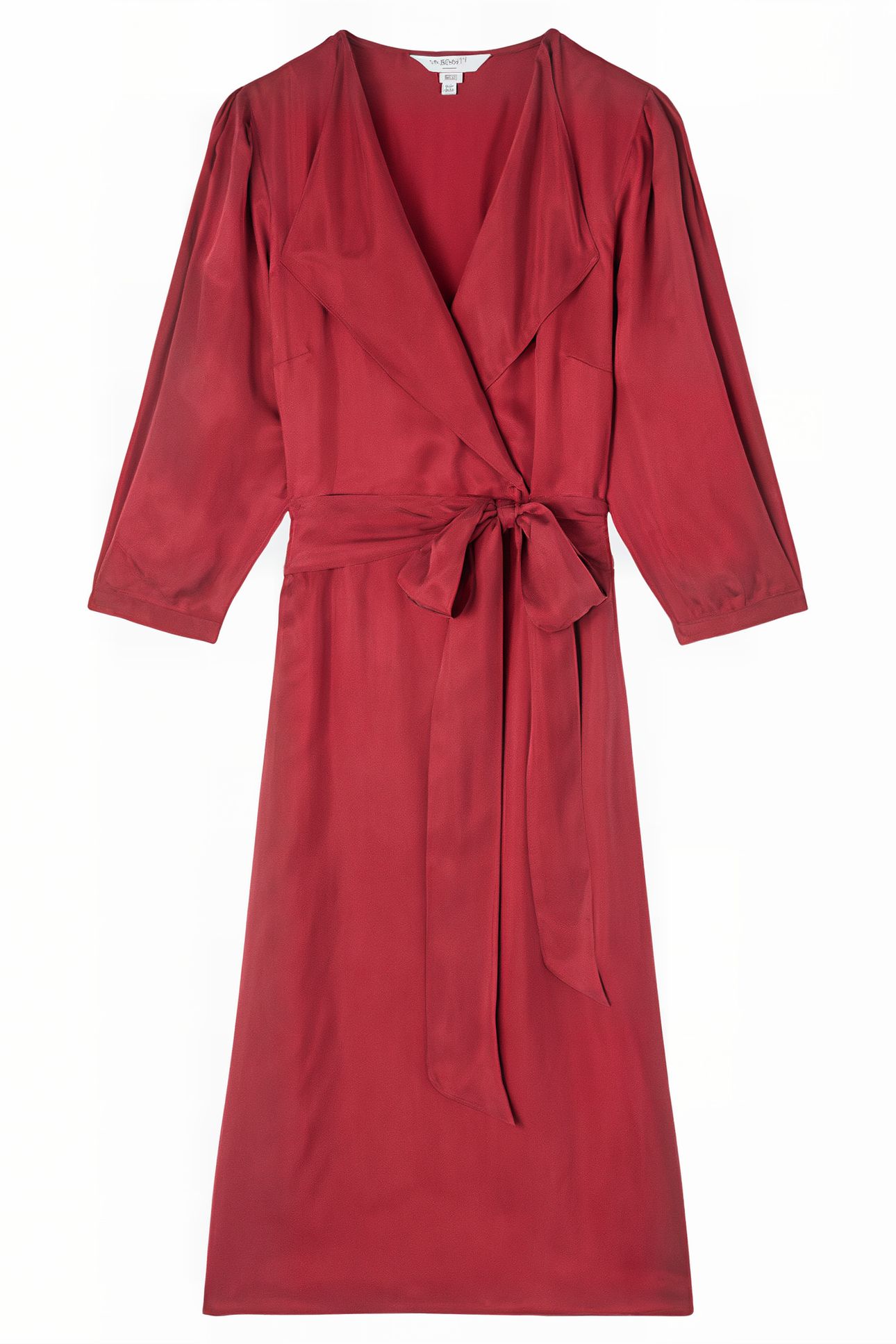 IRIS MIDI DRESS BURGUNDY 3