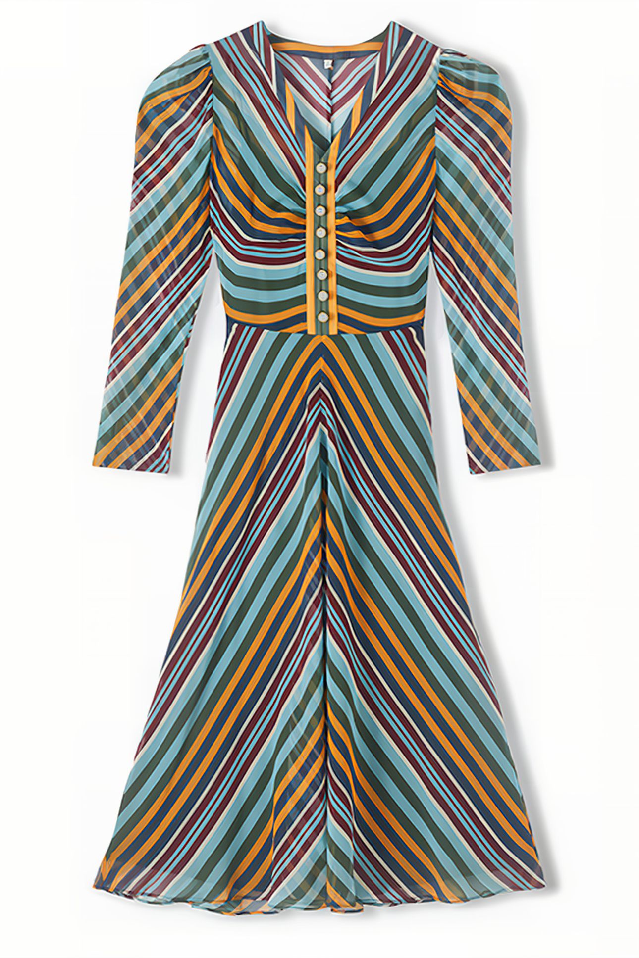 ODELIA SHIRT DRESS MULTICOLOR 5