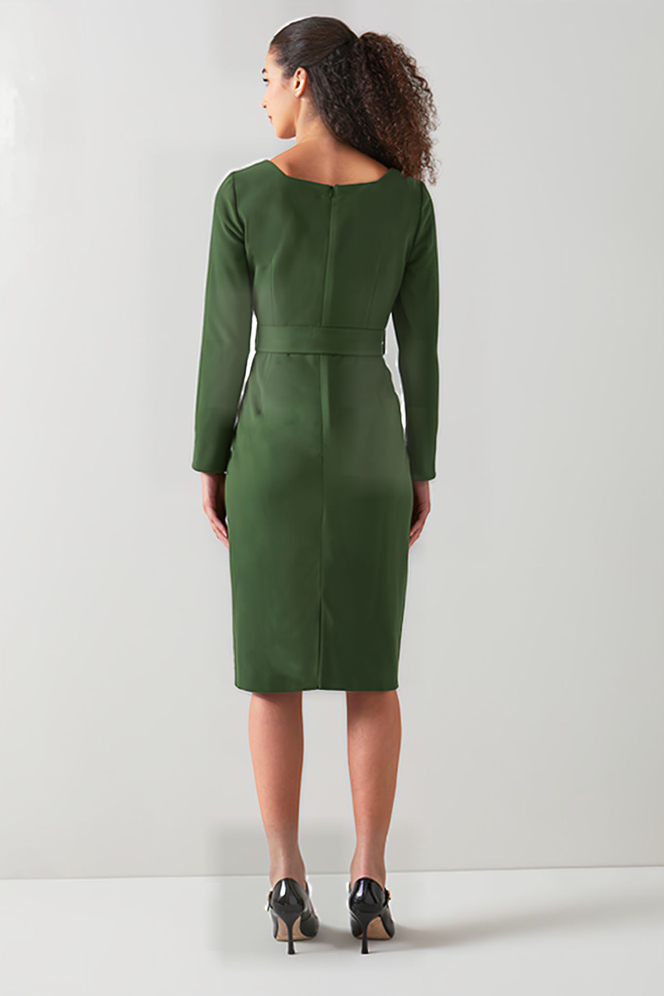 CARRINGTO MIDI DRESS FOREST 3