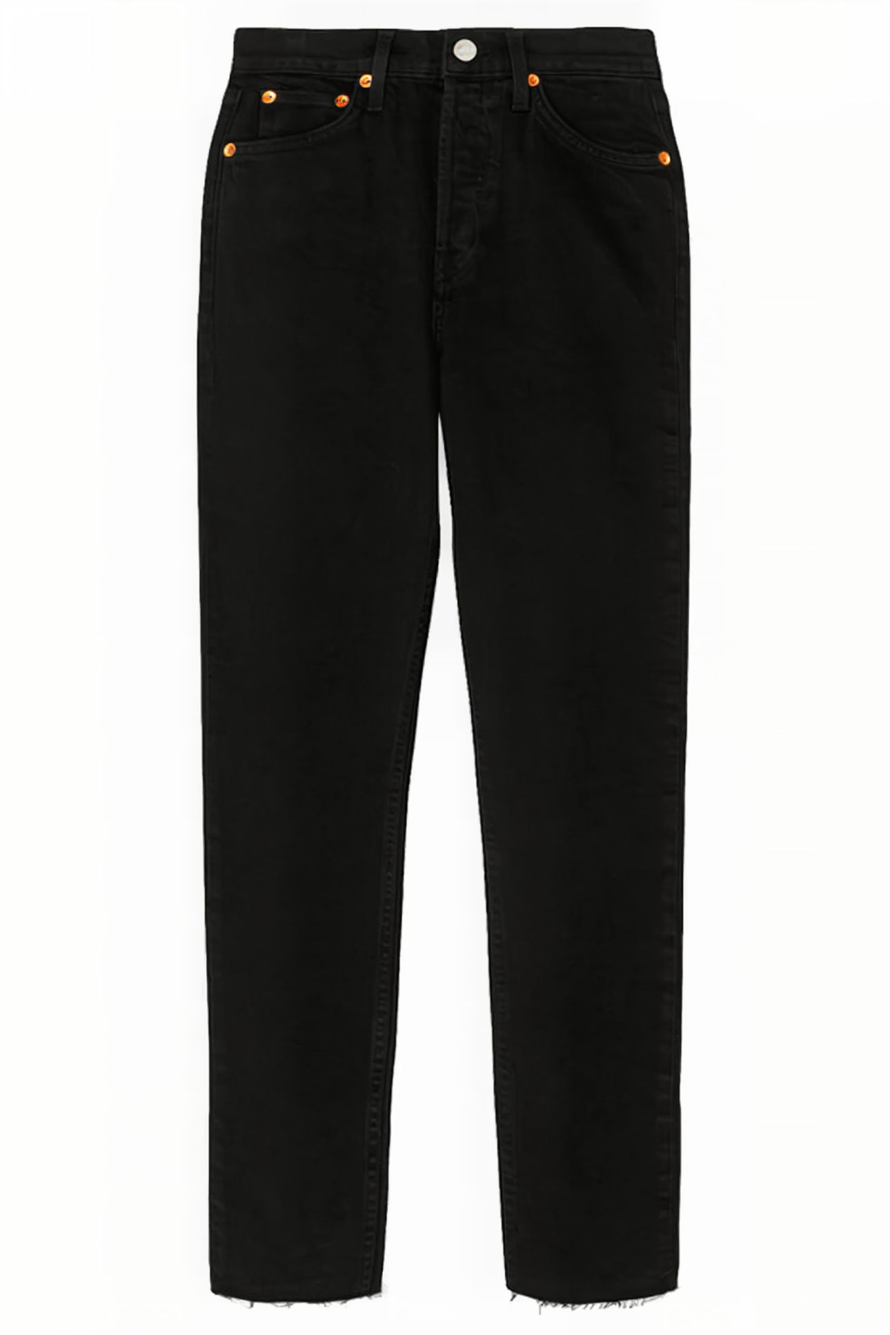 90S HIGH RISE ANKLE CROP BLACK 1