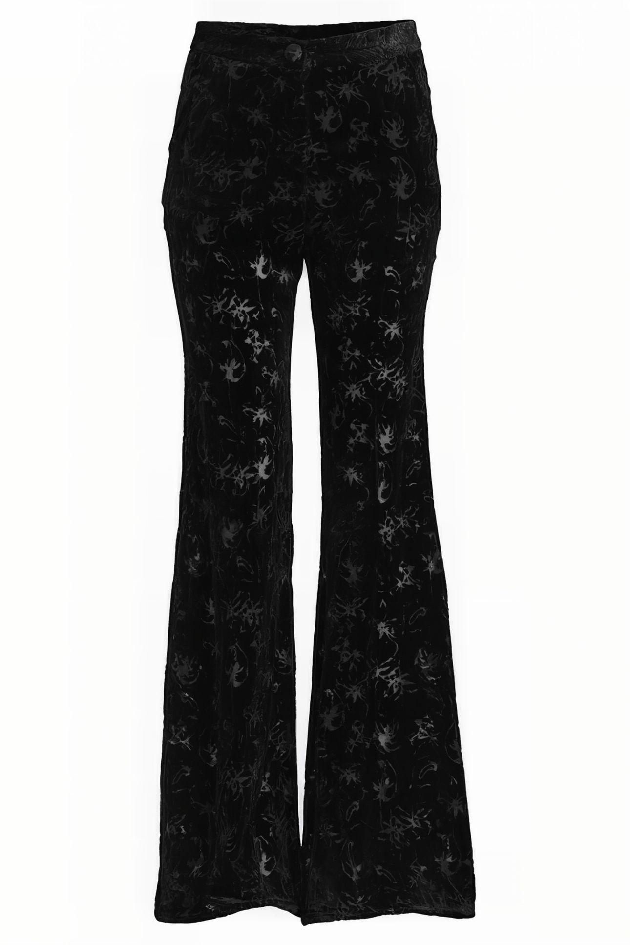 WOMEN‘S VELVET DEVORÉE PANTS BLACK 099 6