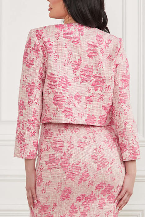 MARCIANO BY GUESS AVAH JACKET PINK SPRINTG CROPPED WAVE 2